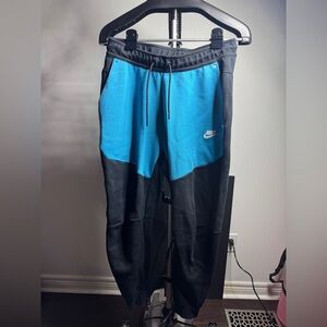 Nike Black and Blue Athletic Pants